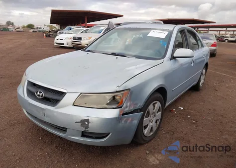 2008 Hyundai Sonata Gls from USA, damaged, VIN 5NPET46C68H372589